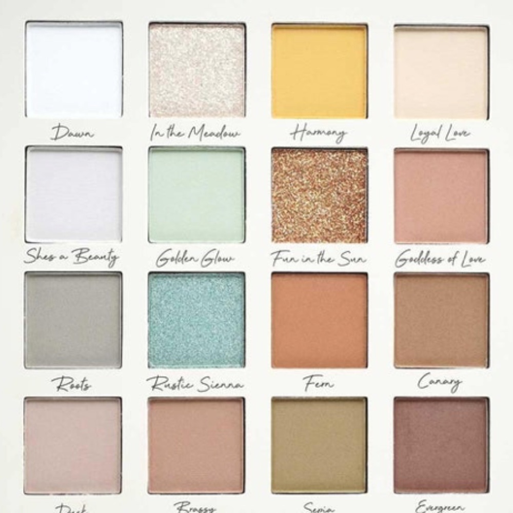 BeBella Daisy Daze Eyeshadow Palette - 16 Colors
